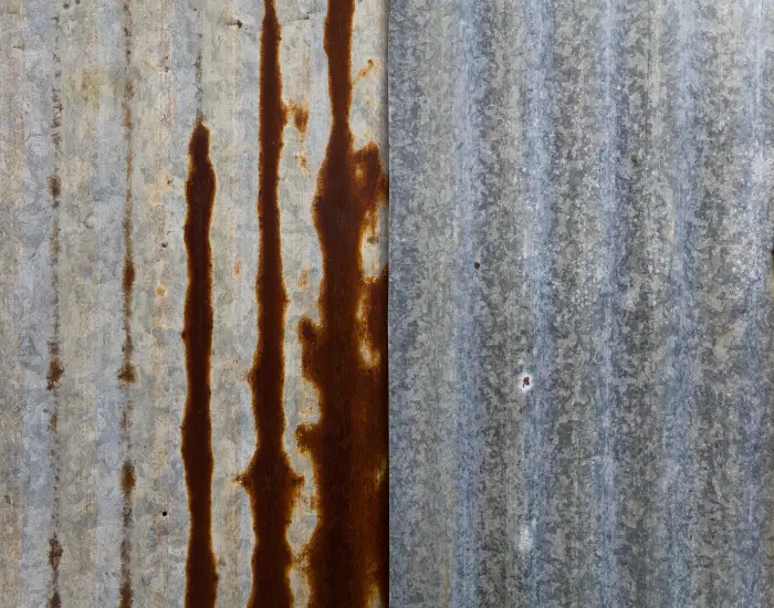 Oil and grease stains